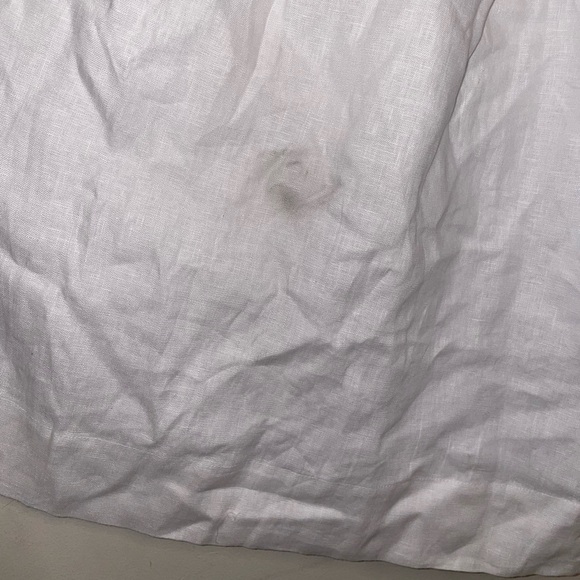 Reformation Coucou Linen Midi Dress in White - Picture 15 of 16